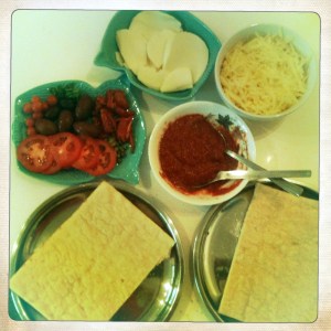 Homemade Pizza Playdate